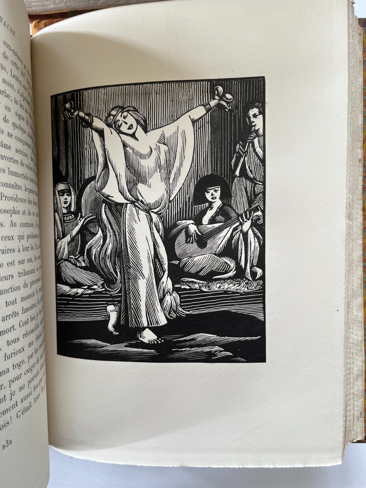 ANATOLE FRANCE ~ Oeuvres illustrated 1925-26 Paris volumes 1-6 leather book set