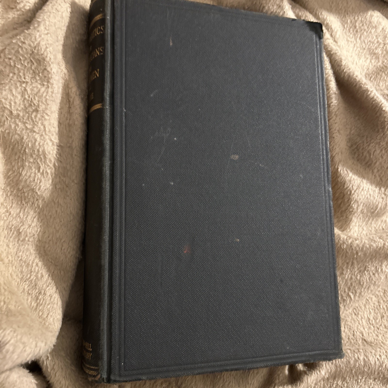 Vintage Book, Mathematica For Electricians And Radiomen By Cooke, First Edition