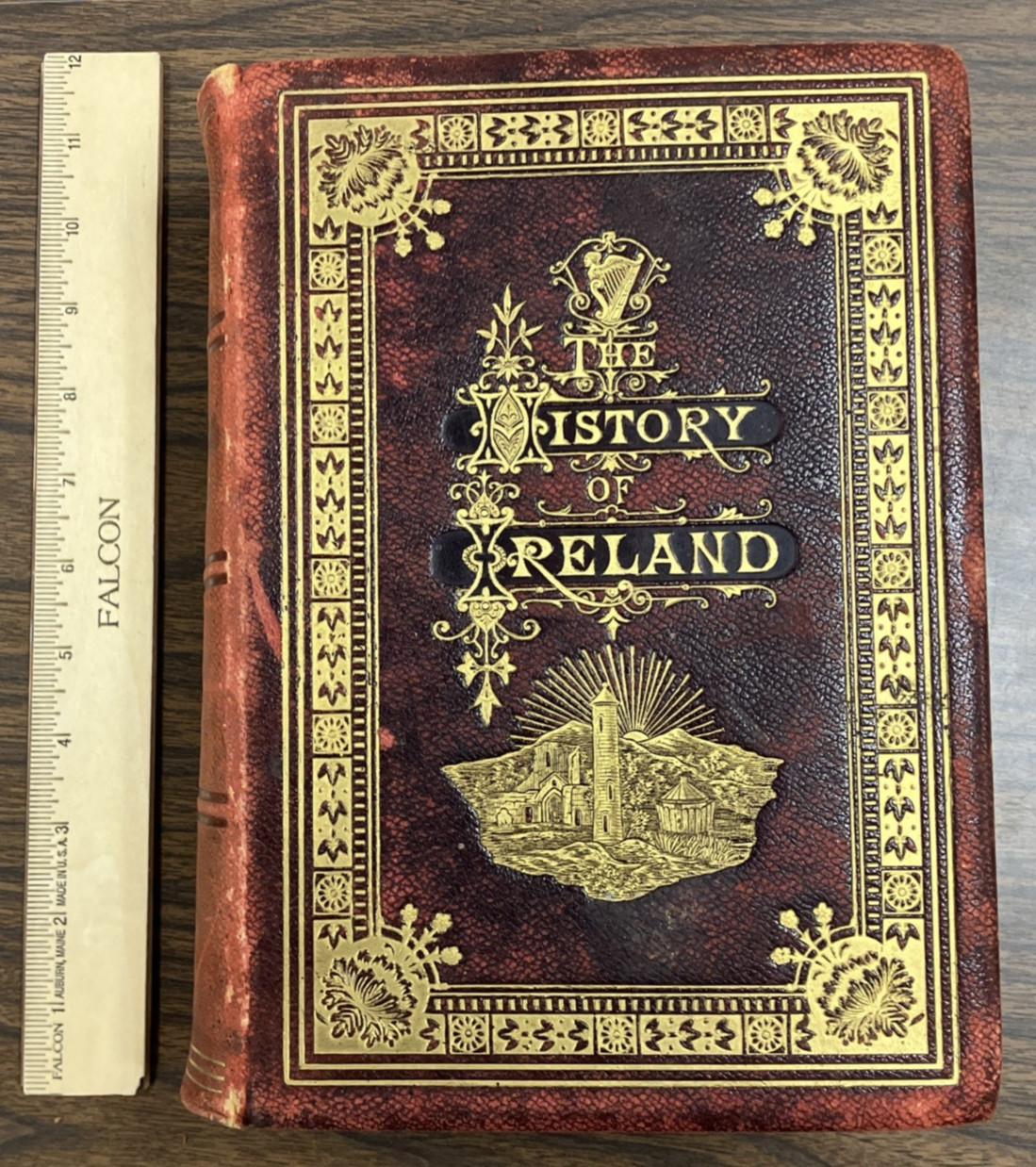 The History Of Ireland by Martin Haverty – 1885 – Embossed Leather