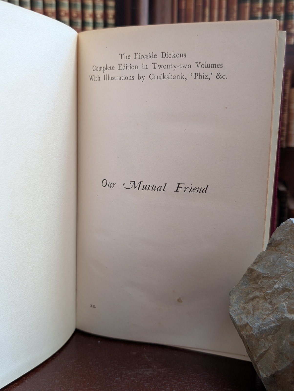Our Mutual Friend by Charles Dickens leather binding Victorian Era gift antique