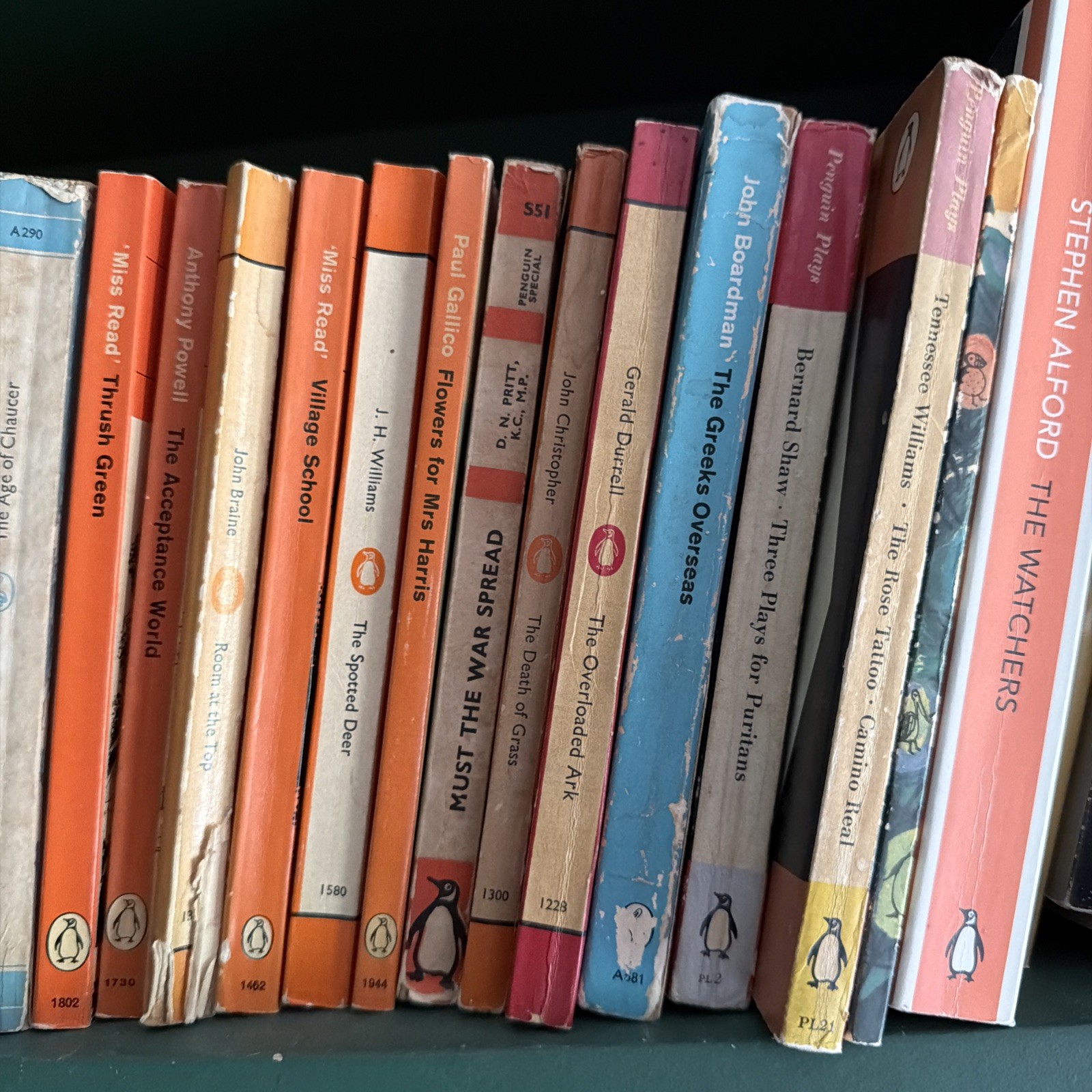 Job Lot 48 Vintage Penguin Paperback Books 1960s, 70s Mixed Titles/Authors