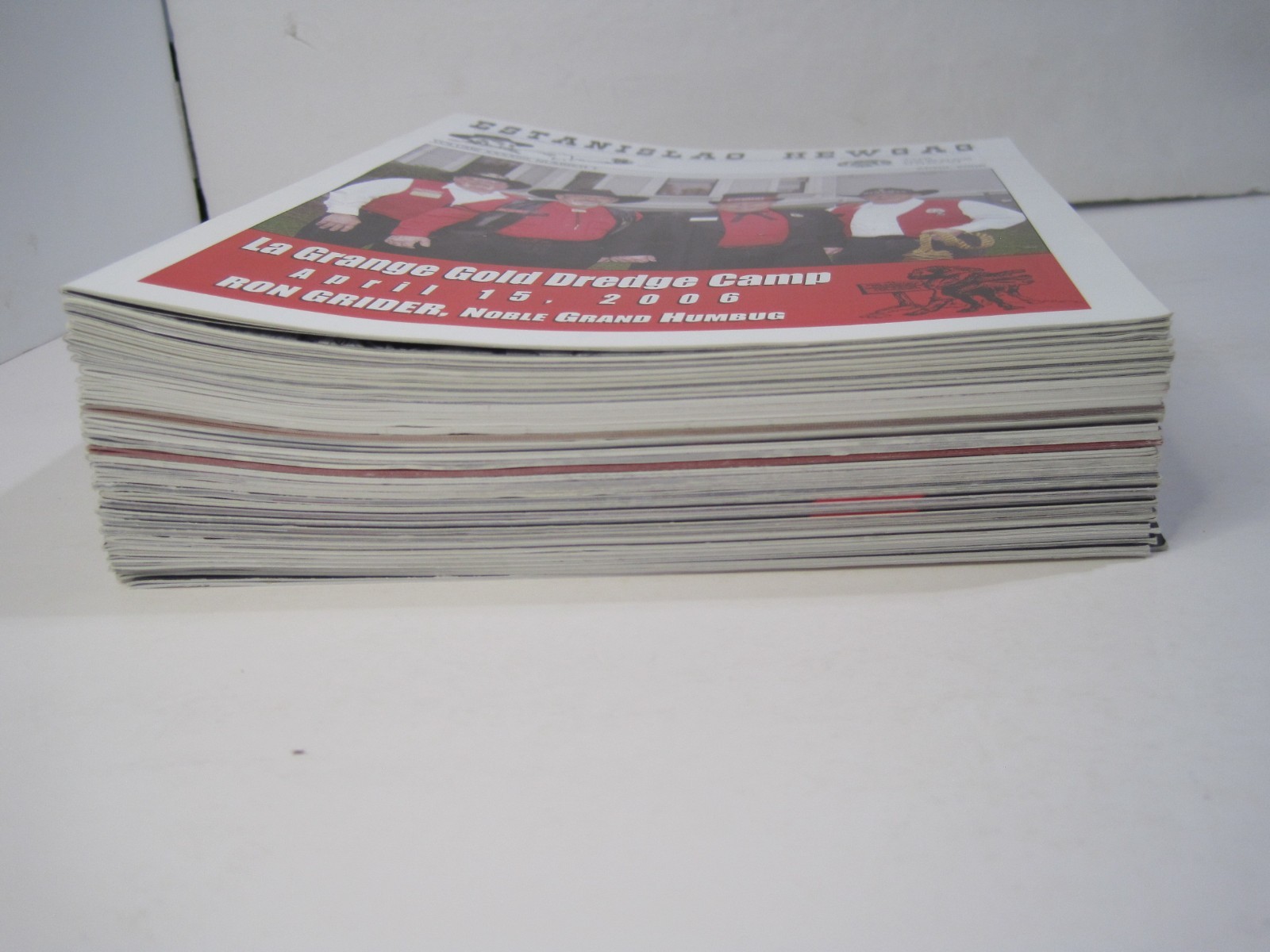Estanislao Hewgag Clampers ECV Newsletter Lot of 34 – 2006-2025 E Clampus Vitus
