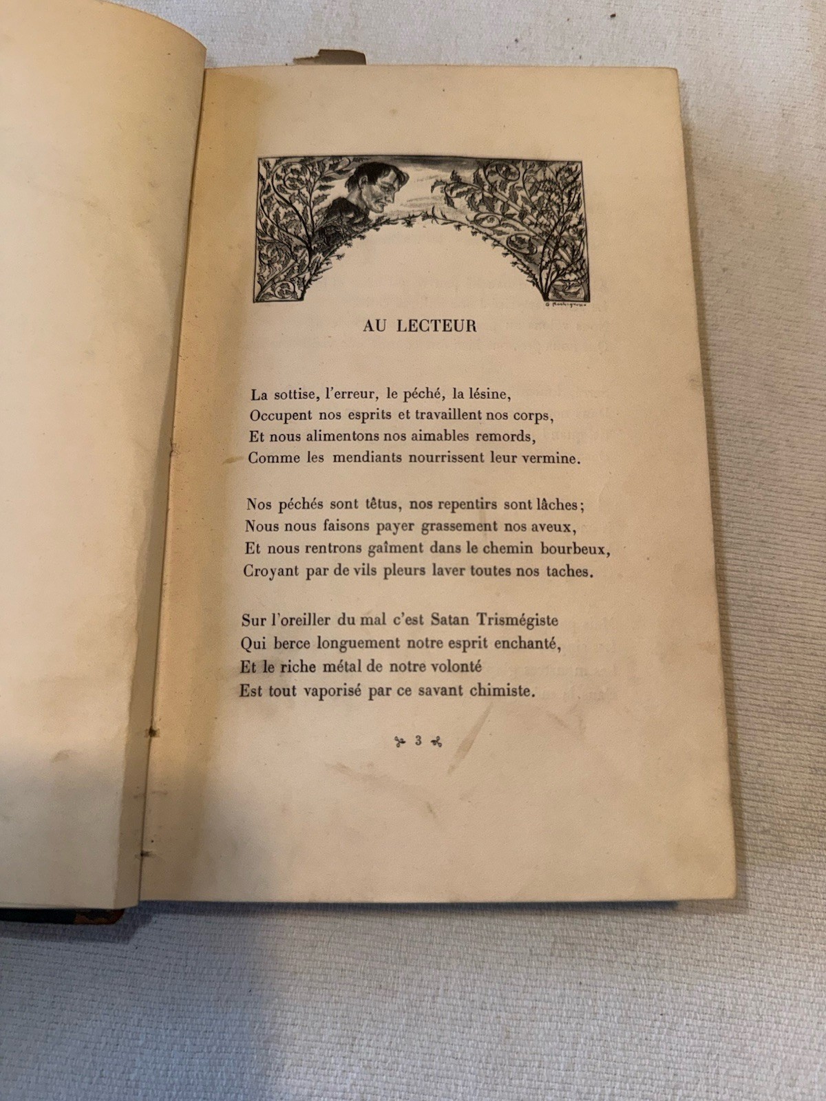 RARE1928 Les Fleurs du Mal Baudelaire Ferroud IllustratedCOMPLETE French Edition