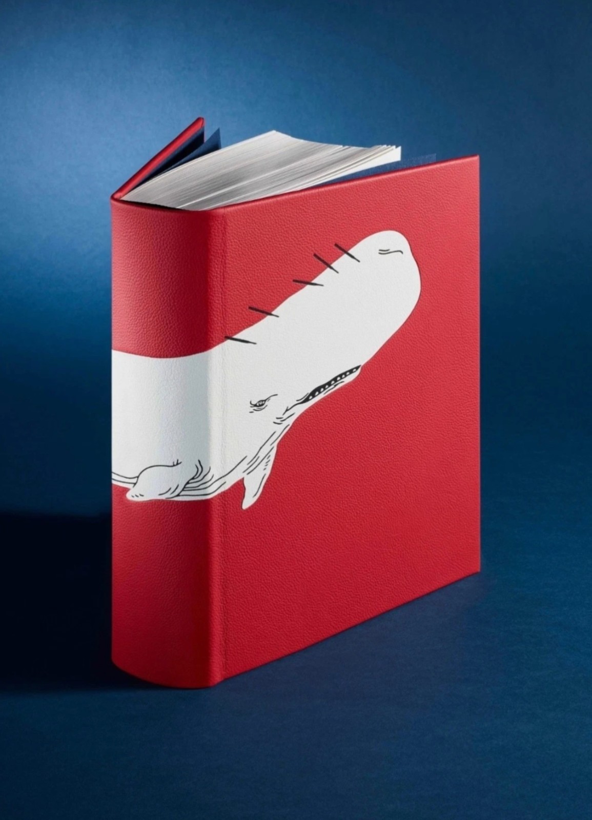 Folio Society Limited Edition, Leather Bound MOBY DICK. # 507 of 750.