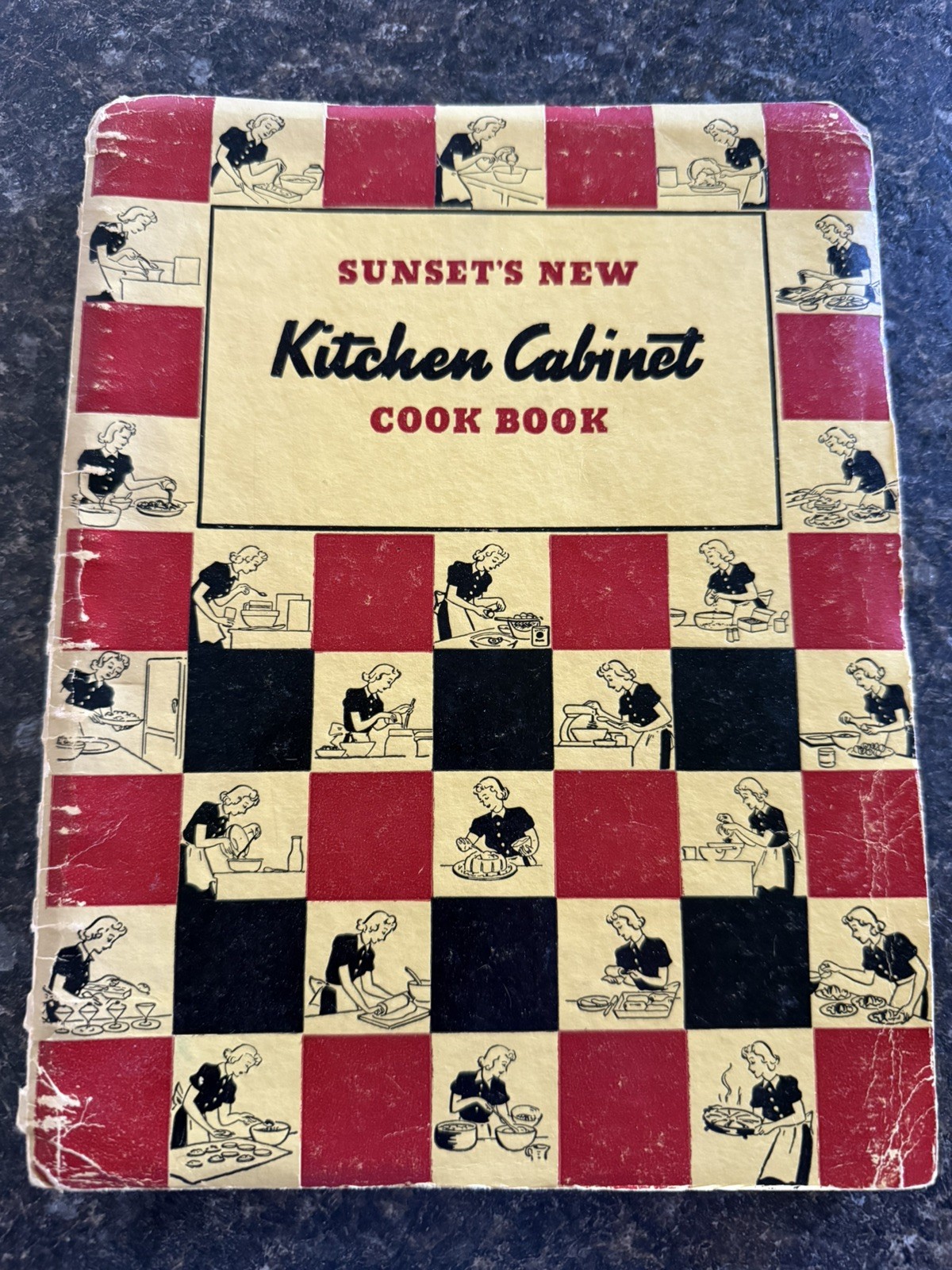 Sunset’s New Kitchen Cabinet Cook Book 1938 First Edition First Printing