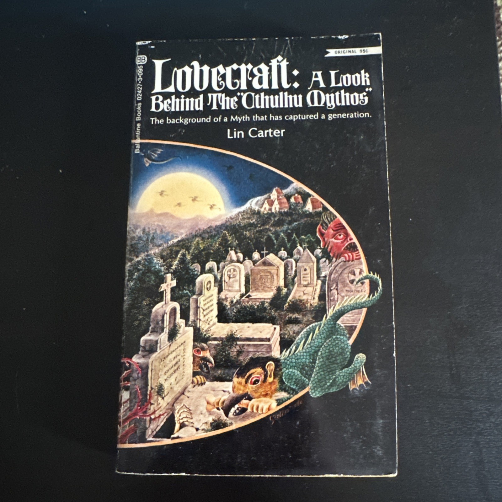 H.P. Lovecraft – A Look Behind the Cthulhu Mythos – Lin Carter 1972 1st Edition
