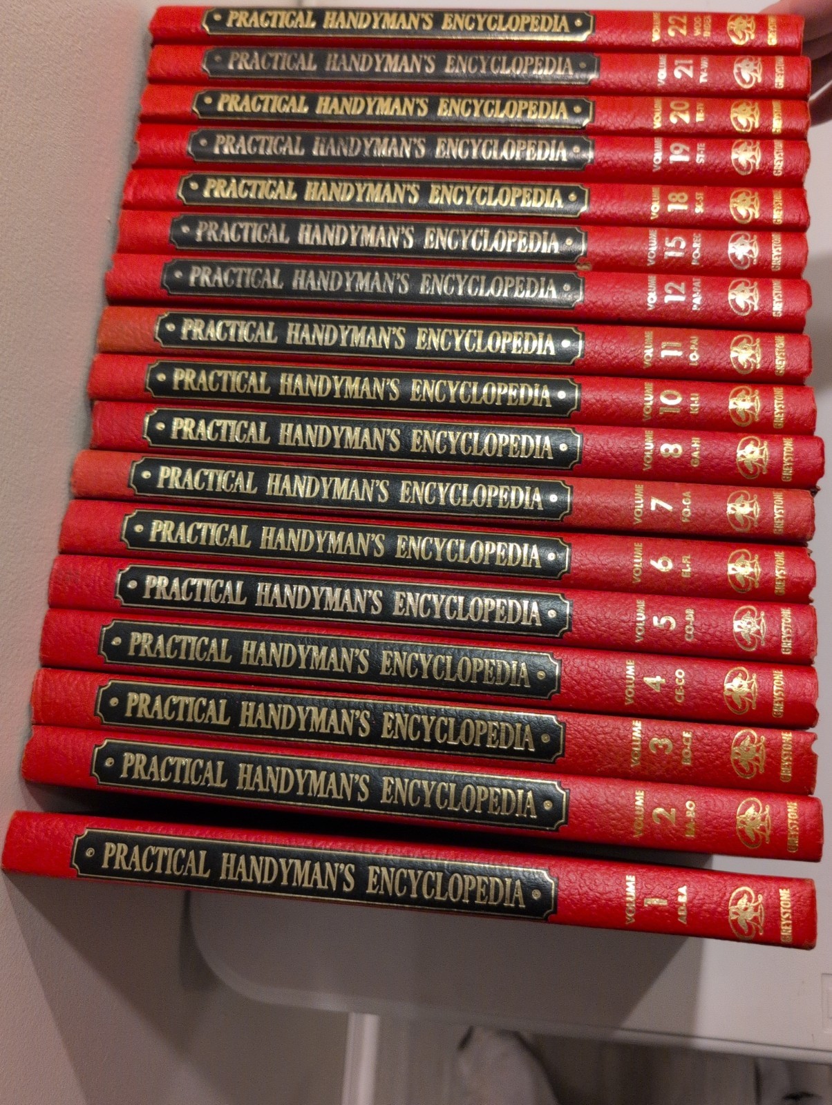 Vintage Practical Handyman’s 1960’s Encyclopedias..Volumes 1-8, 10-12, 15, 18-22
