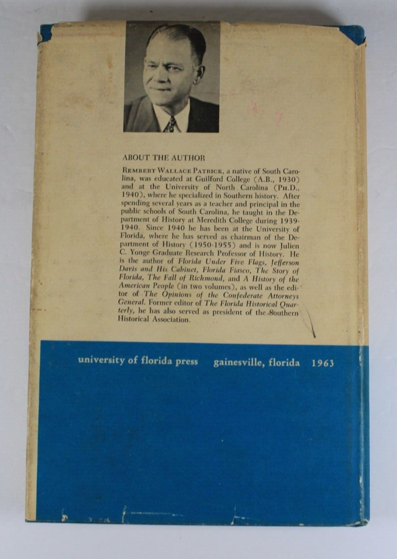 Aristocrat in Uniform. General Duncan L. Clinch. Patrick. 1963. 1st ed.