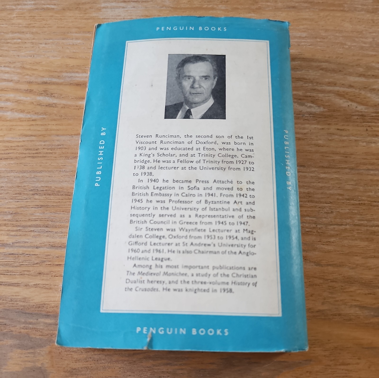The Sicilian Vespers (Steven Runciman – 1960) Pelican Books A480 Good X