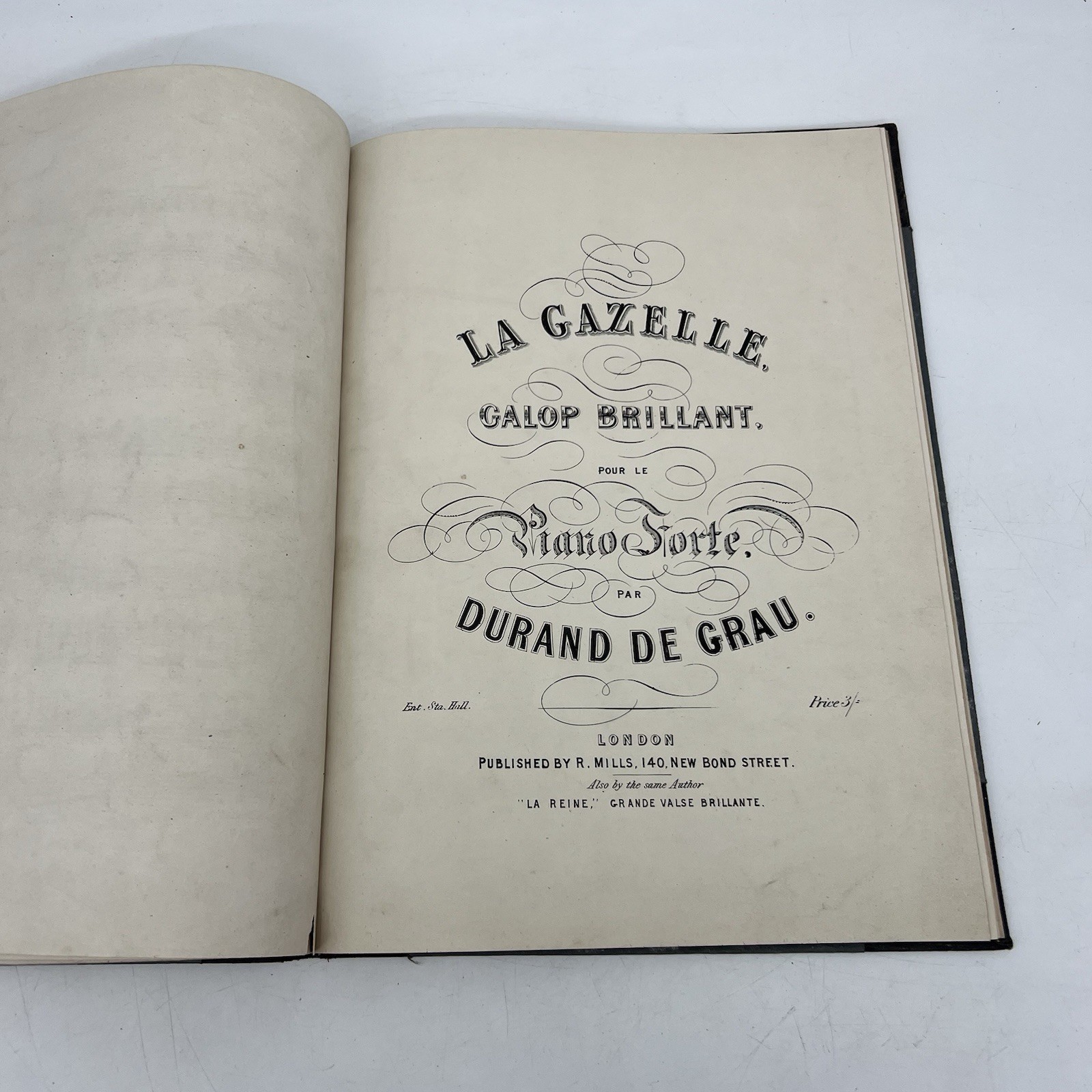 Victorian Bound Album Sheet Music Circa 1860s Illustrated Galops incl Champagne