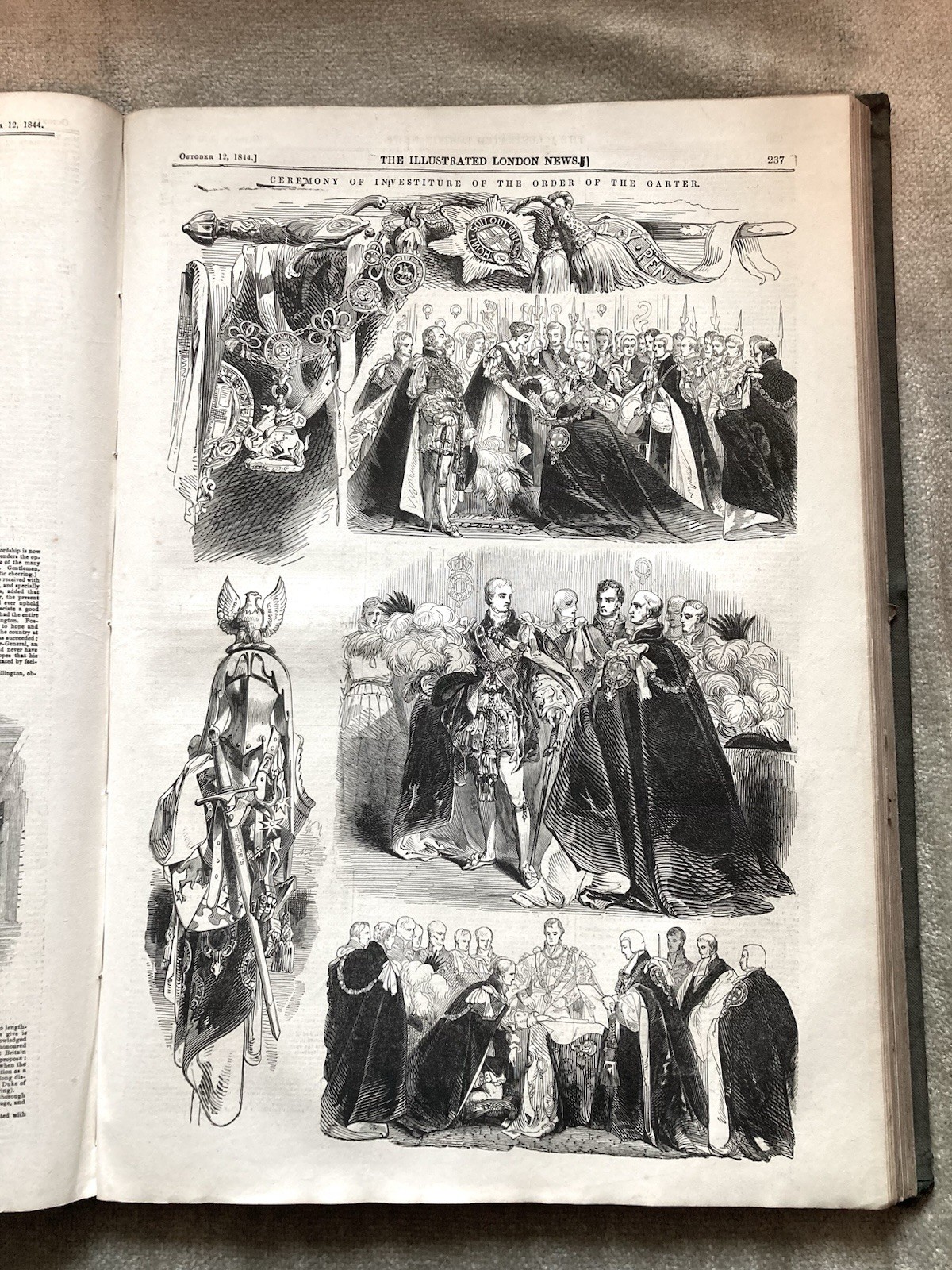 London Illustrated News, 1844, July-Dec., Politics, Arts, Culture, Illustrated