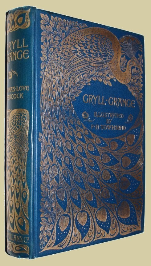 Thomas Love PEACOCK Gryll Grange. Albert Angus Turbayne Cover 1896