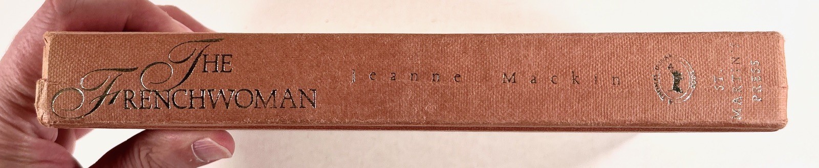 1989 Jeanne Mackin THE FRENCHWOMAN author-signed HC French Revolutionary romance