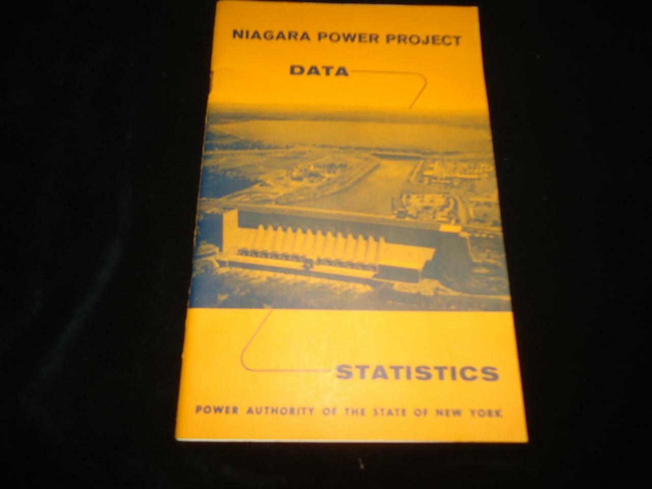 1965 Niagara Performance Project Data Statistics Robert Moses Hydropower Plant Plant