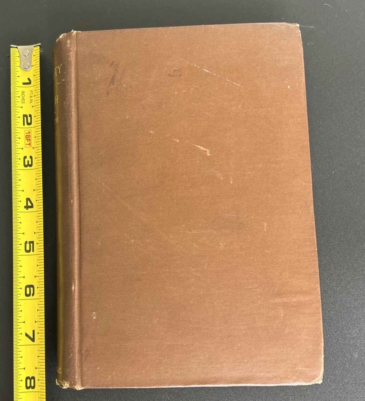 ANTIQUE 1884 RELIGIOUS BOOK THE REALITY OF FAITH BY NEWMAN SMYTH NY SCRIBNER’S