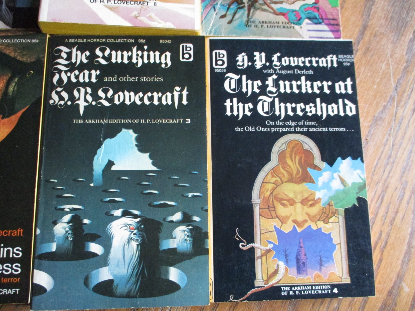 H.P. Lovecraft, “The Arkham Edition of H P L”, 10 Beagle Bks Pbs, 2 Ballantine