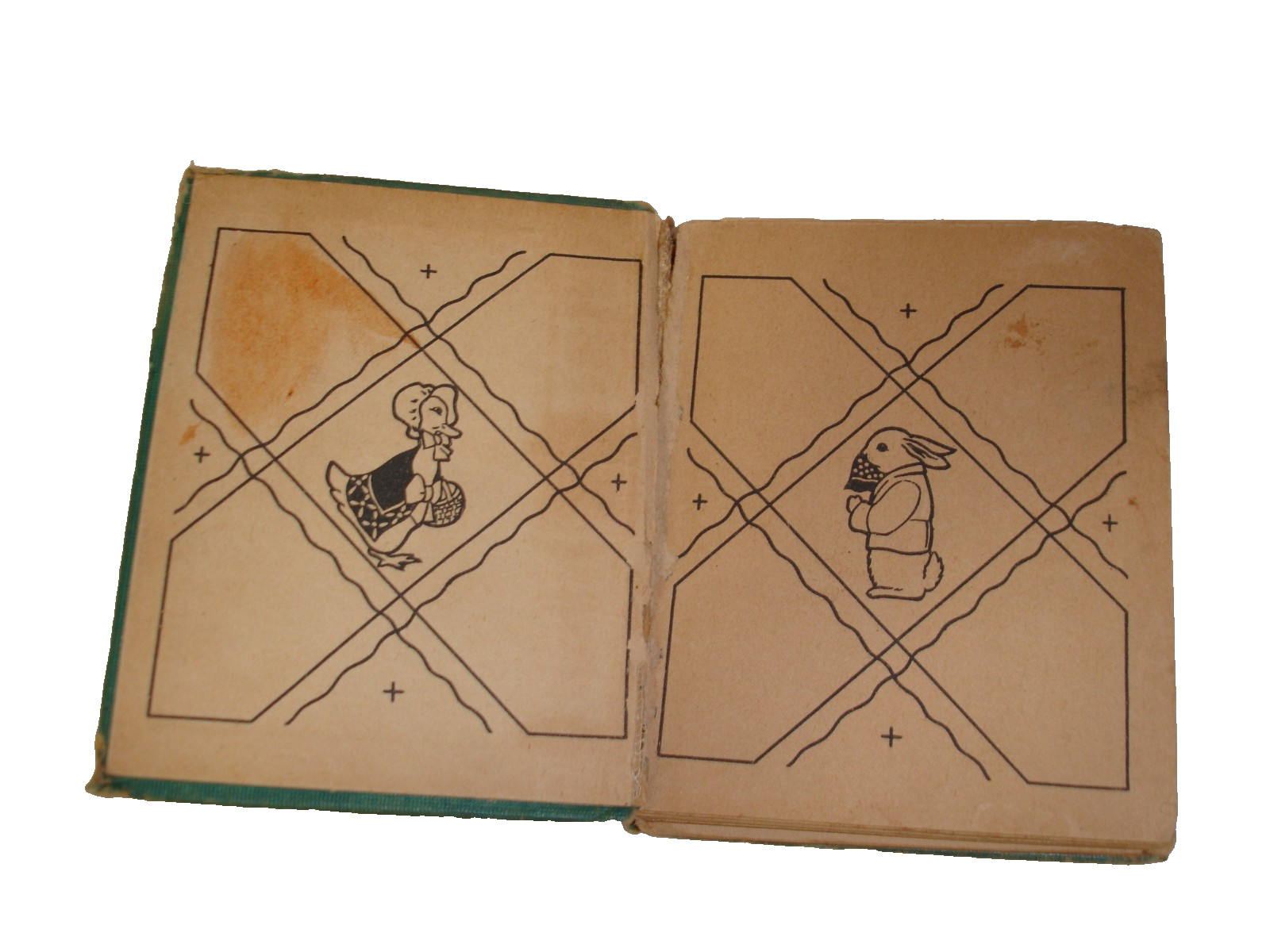 A Good Little Goose Whitman Publishing CO. 1936 Harcover Miniature Book