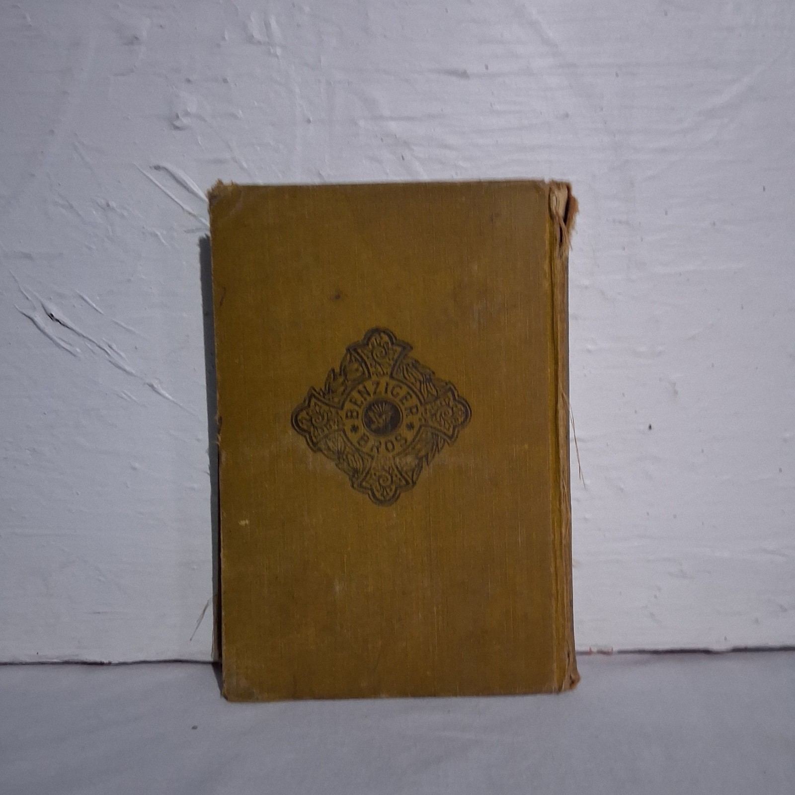 Antq Bible History 1904 Benziger Brothers Old & New Testament + Church History