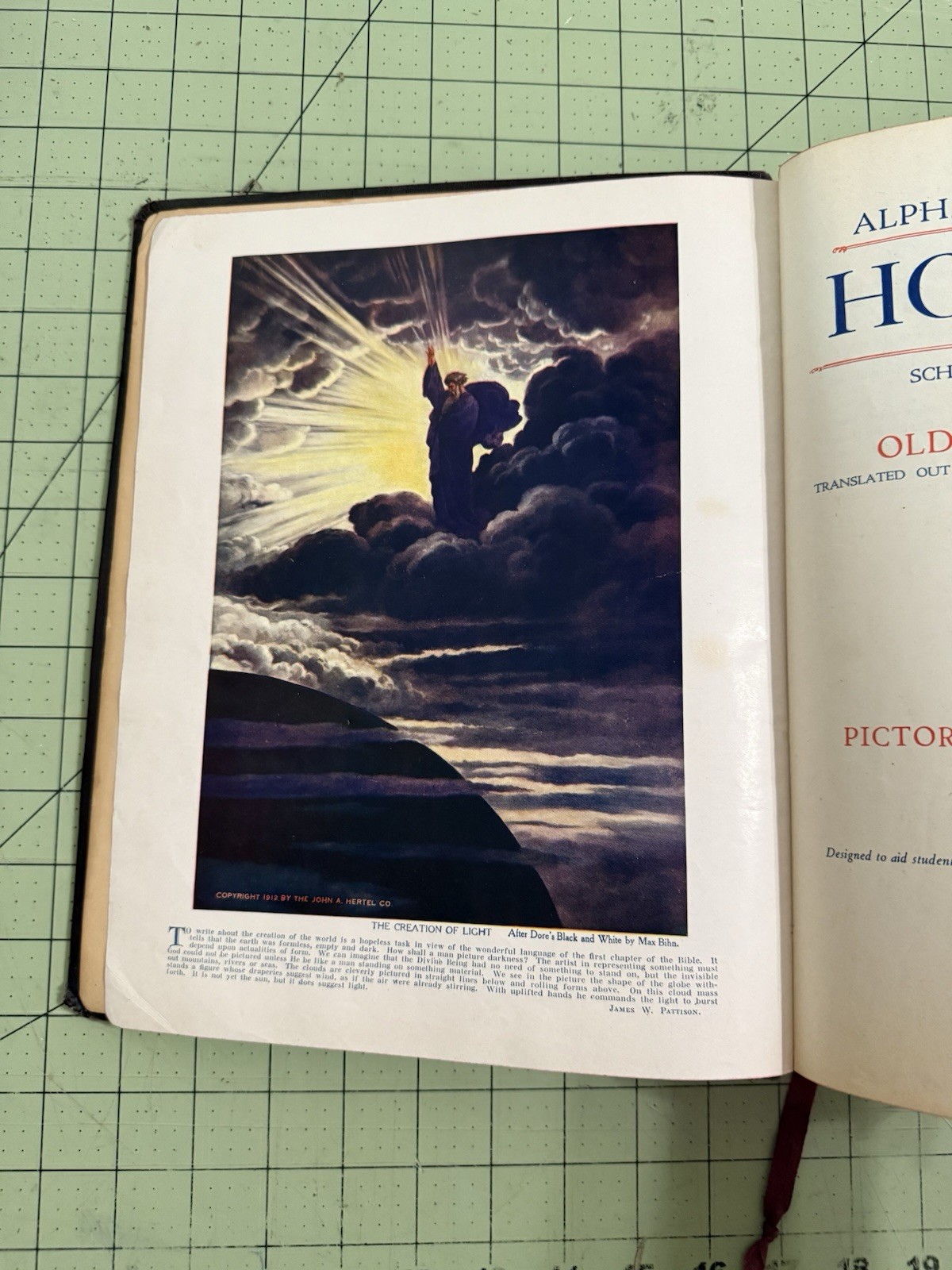 New Standard Reference Bible – Blue Ribbon Large Bonded Leather, 1949 KJV