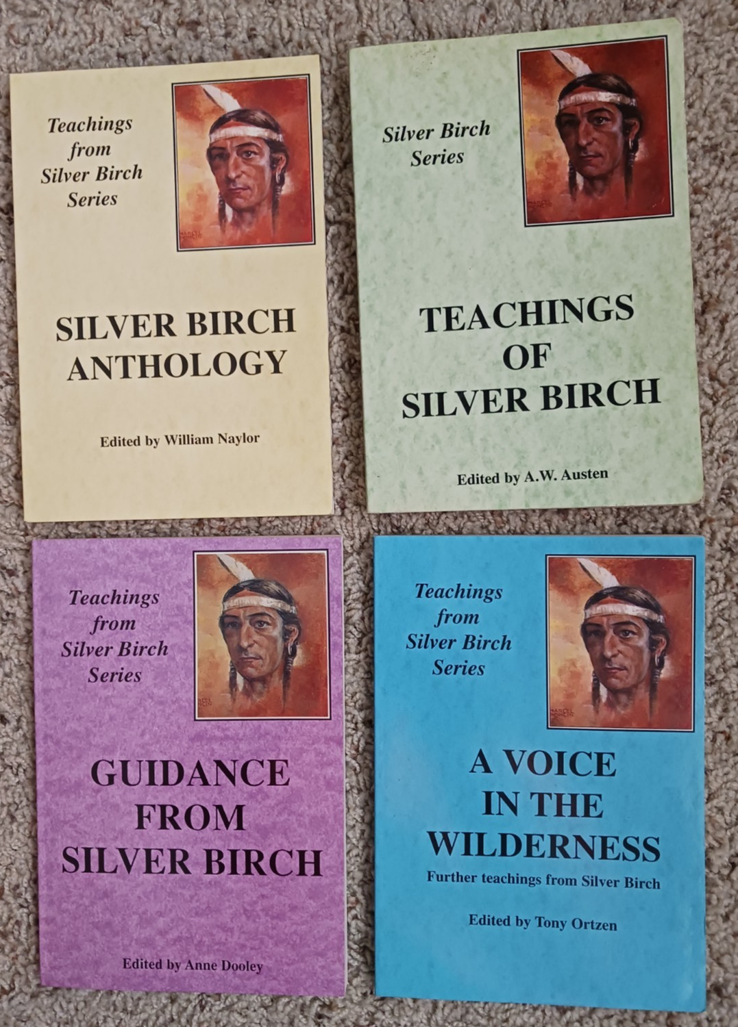 Silver Birch Series 10 soft covers with various editors/reprints/psychic/occult