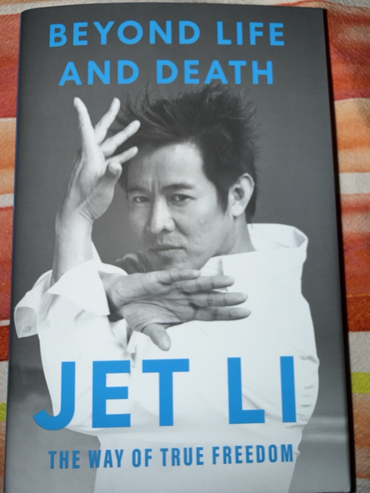 JET LI SIGNED BOOK BEYOND LIFE AND DEATH 1/1 NJ EVENT 5/5/26 PROOF WRISTBAND 1ST