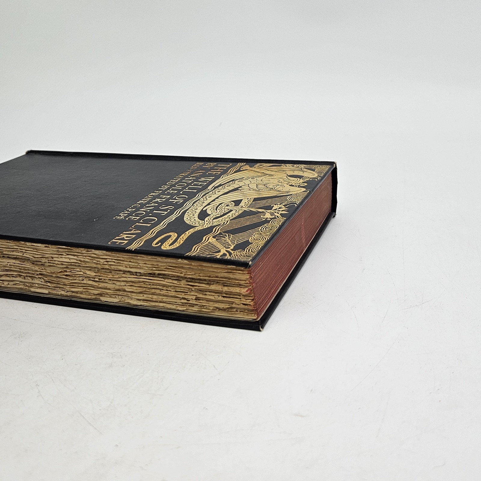 1928 The Well of St. Clare Anatole France Frank C. Pape Illustrated HC Book