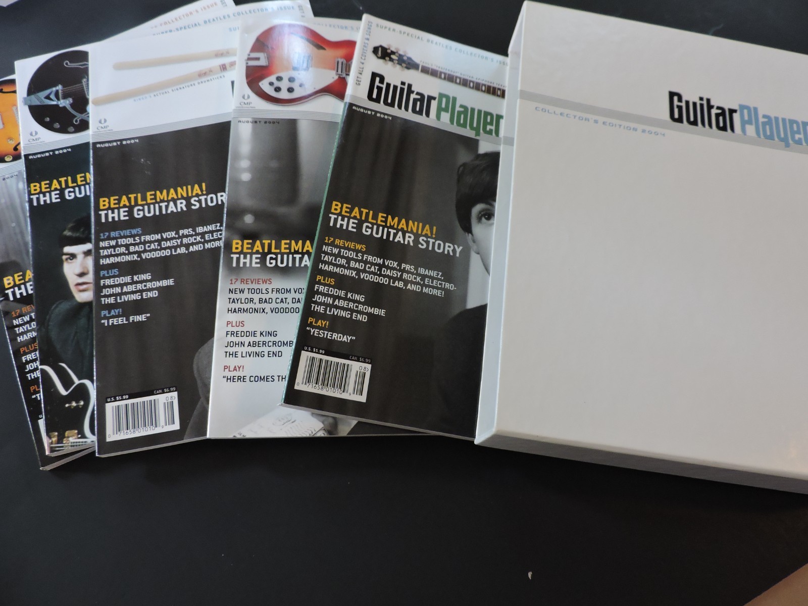 GUITAR PLAYER COLLECTORS EDITION 2004 SPECIAL BEATLES ISSUE 5EA IN SLIPCASE