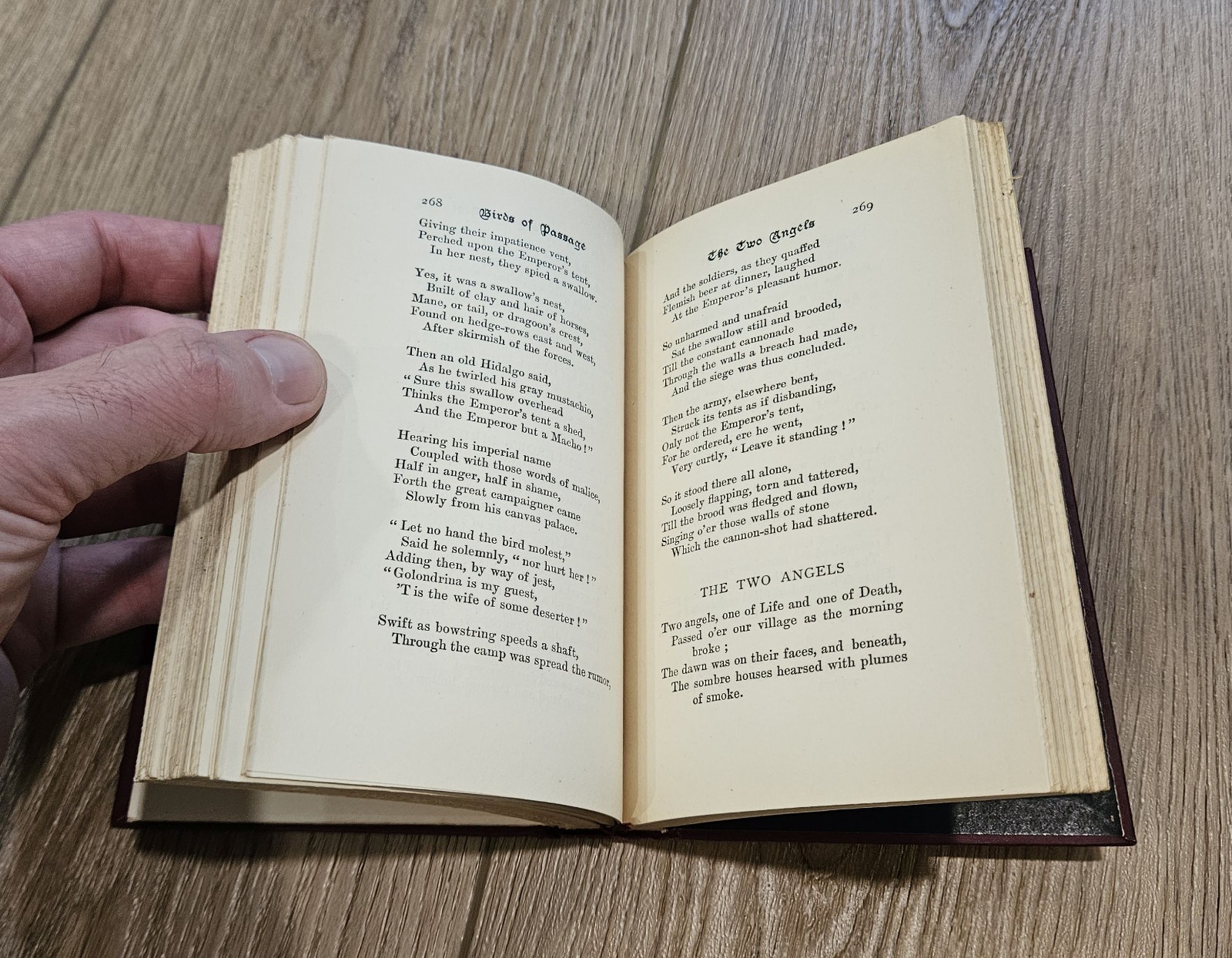 Longellow’s Poetical Works Vol. I-V In 5 Volume Set w/ Slip Case 1893 Antique