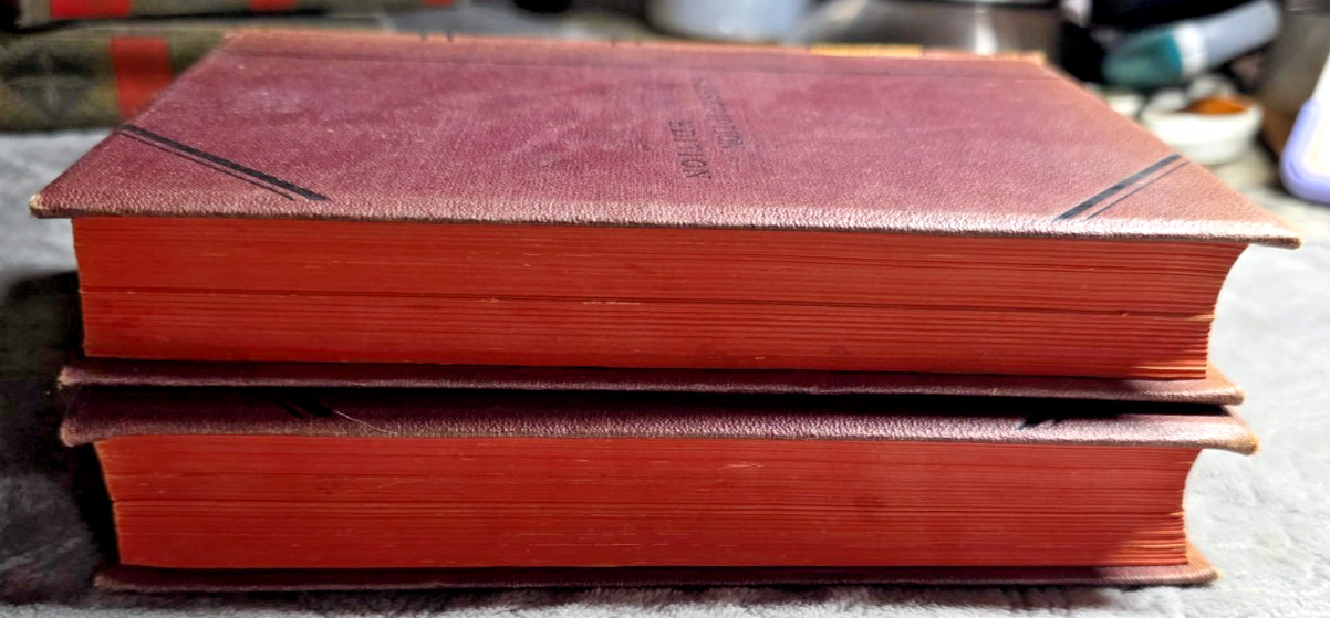 Sir Walter Scott 1883 Subscription Edition 2‑Vol SET Monastery & Bride of Lammer