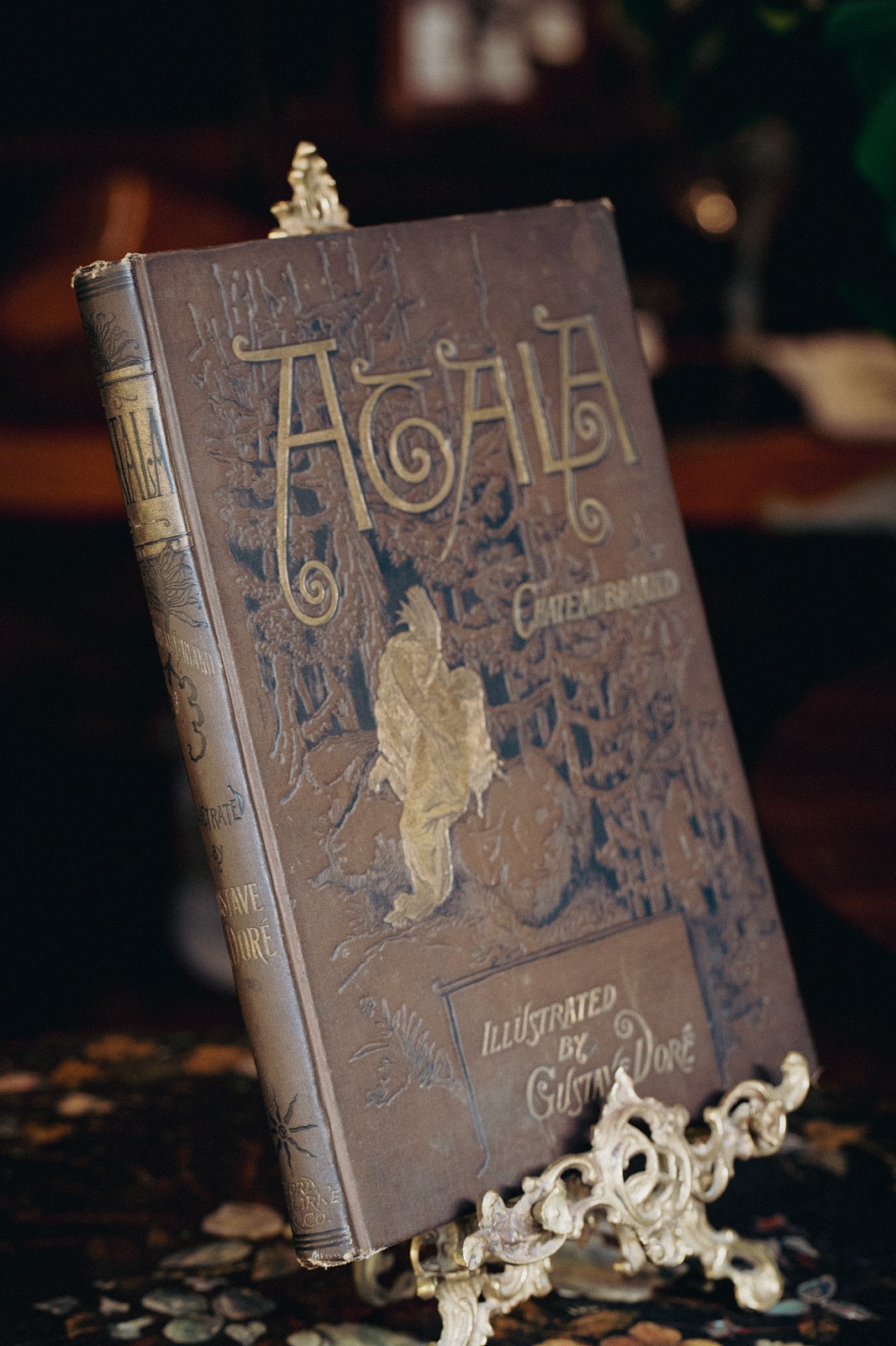 1887 Atala by Chateaubriand Illustrated by Gustave Doré Bedford, Clarke & Co