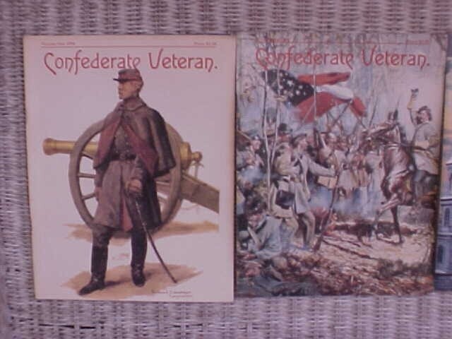 CONFEDERATE VETERAN 1996 3 Issues BRAXTON BRAGG BATTLE LAKE CHARLES FOLCK’S MILL