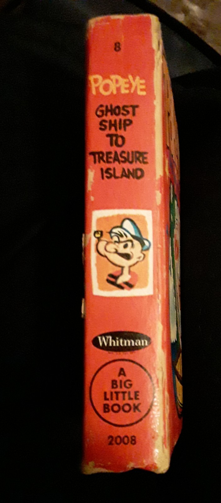Popeye Ghost Ship To Treasure Island A Big Little Book 1967 Whitman Publishing