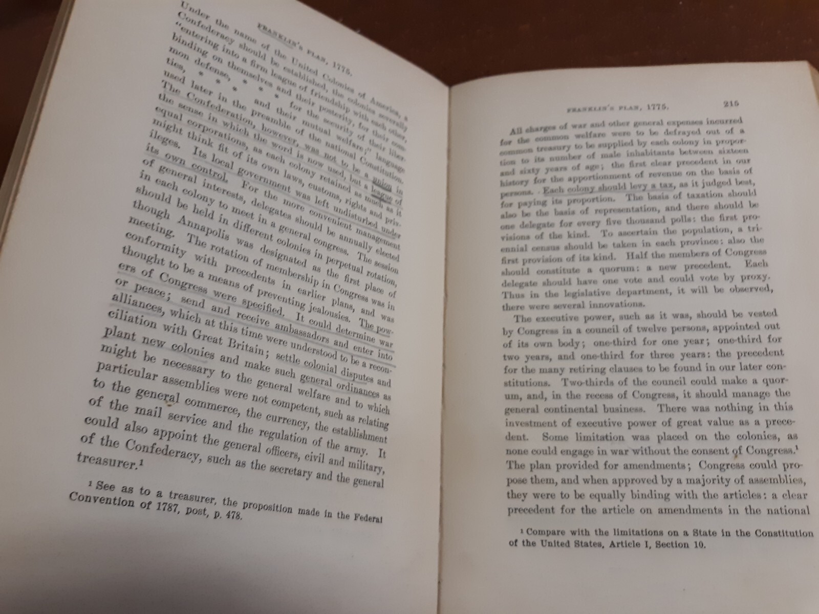 Constitutional History Of The United States, Thorpe, 3 Vol., 1901, X-lib.