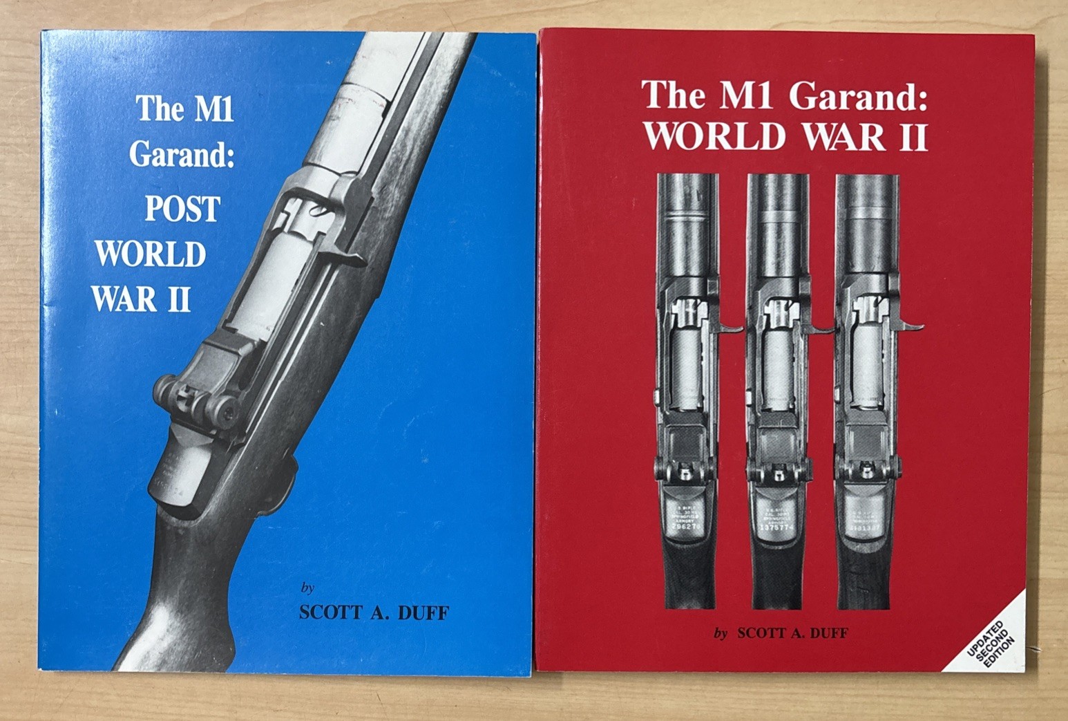 Lot 2 The M1 Garand World War II + Post World War II Scott A. Duff BOTH SIGNED