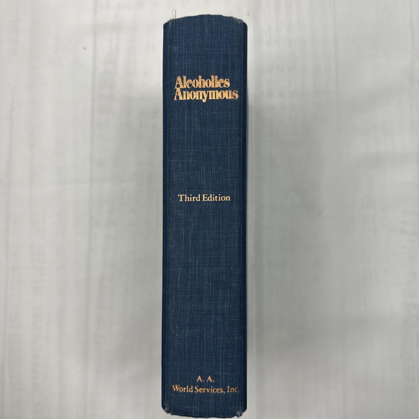 Alcoholics Anonymous A.A.-Big Book-3rd Edition-1992 44th Printing- Hard Cover