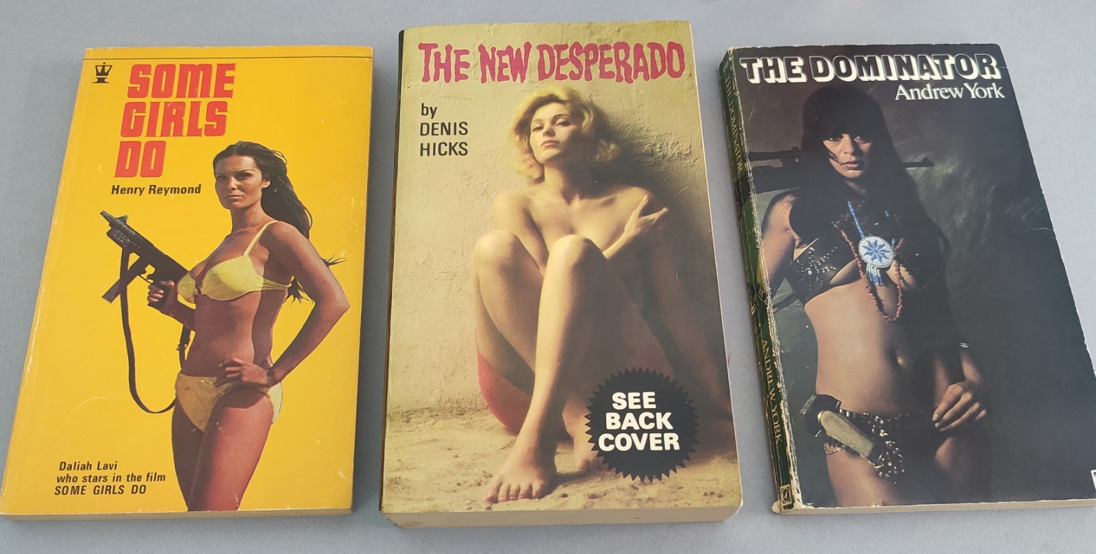 Lot of 21 paperback erotic cult thrillers Sin City Satan’s Mistress occult