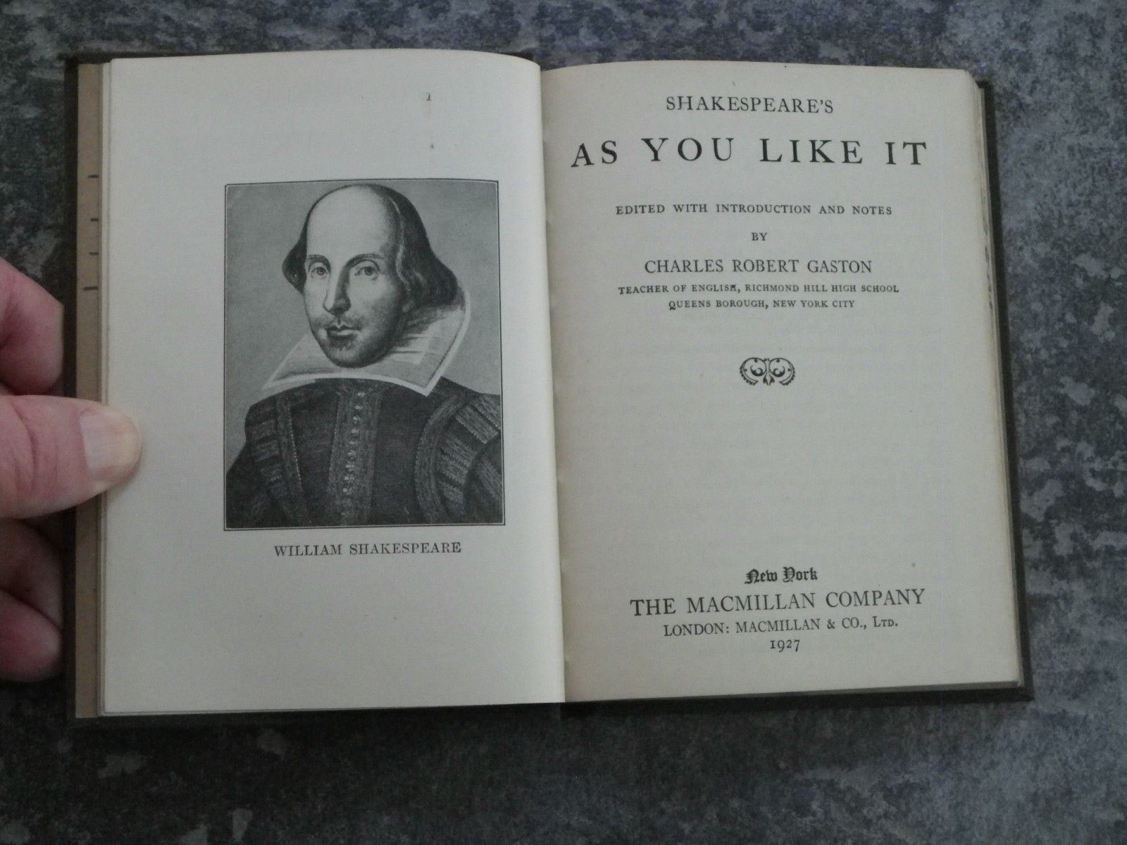 4 Vtg 1920s English Class School Books-Idylls-As You Like It-Grammar-Pract Eng