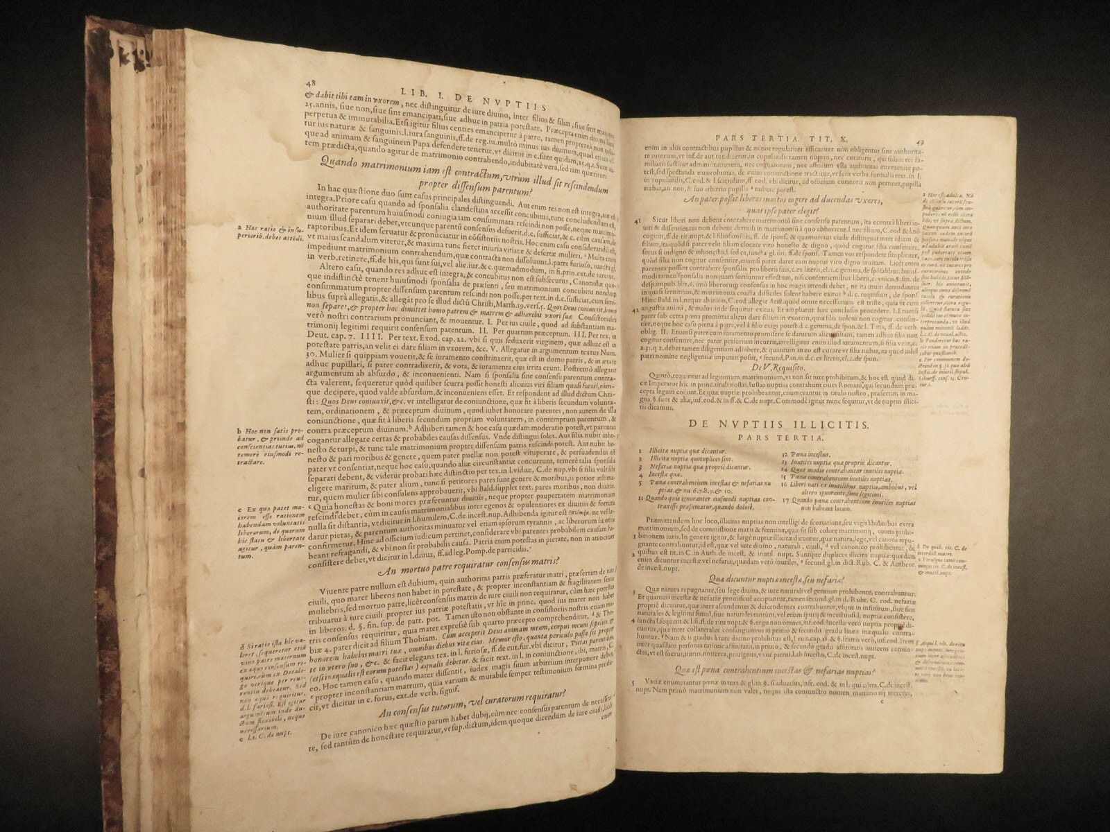 1595 Schneidewein SAXON LAW Institutionum Imperialium Charles V Martin Luther