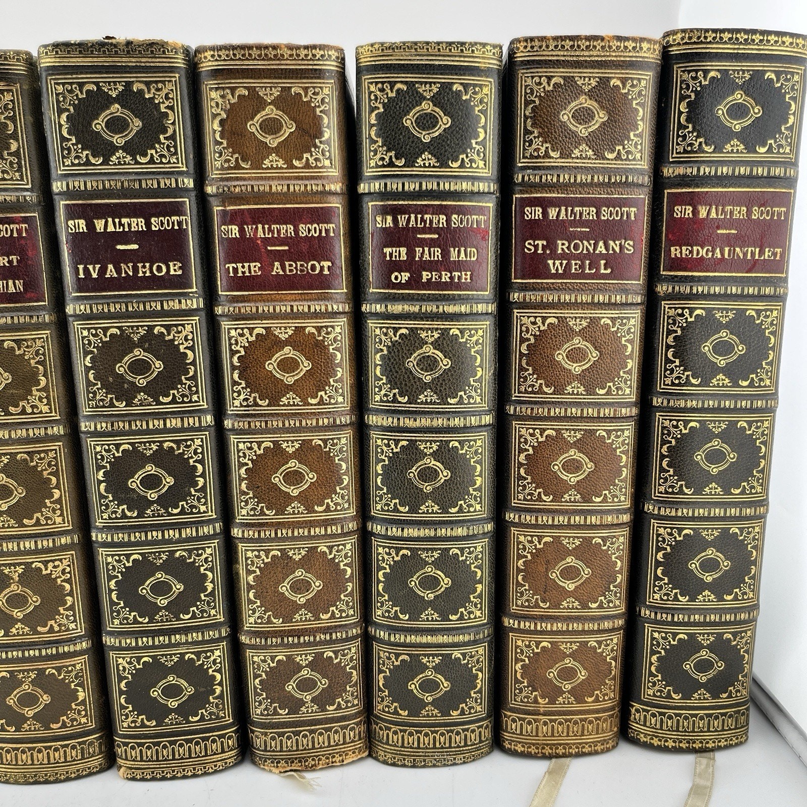 1892 Sir Walter Scott Waverly Novels Dryburgh Edition #38/300 Pub.Signed 10 Vol