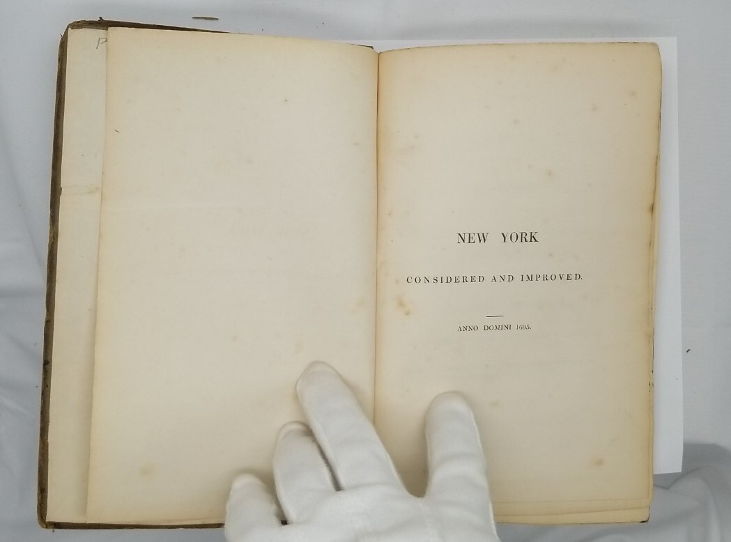 New York; with plans of the City and Several Forts. Miller. 1843. 1st ed.