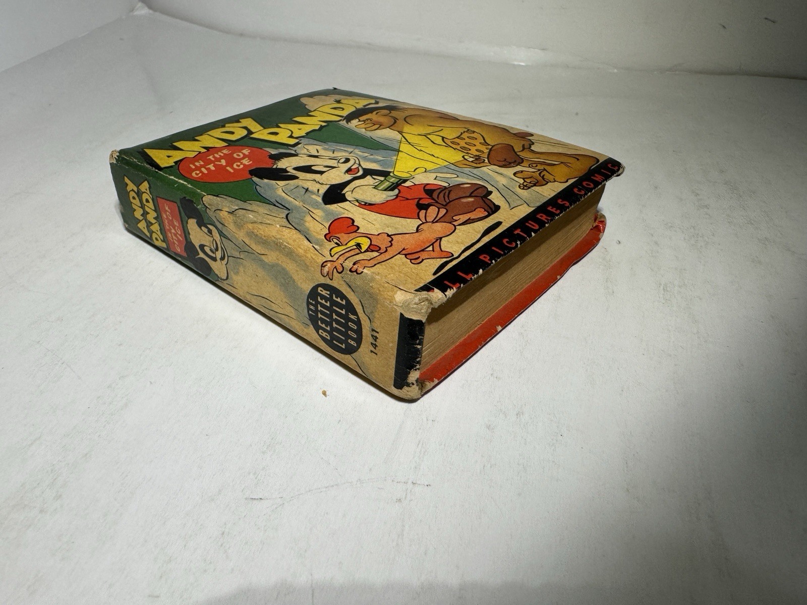 Andy Panda in the City of Ice 1948 Big Better Little Book All Pictures Comic