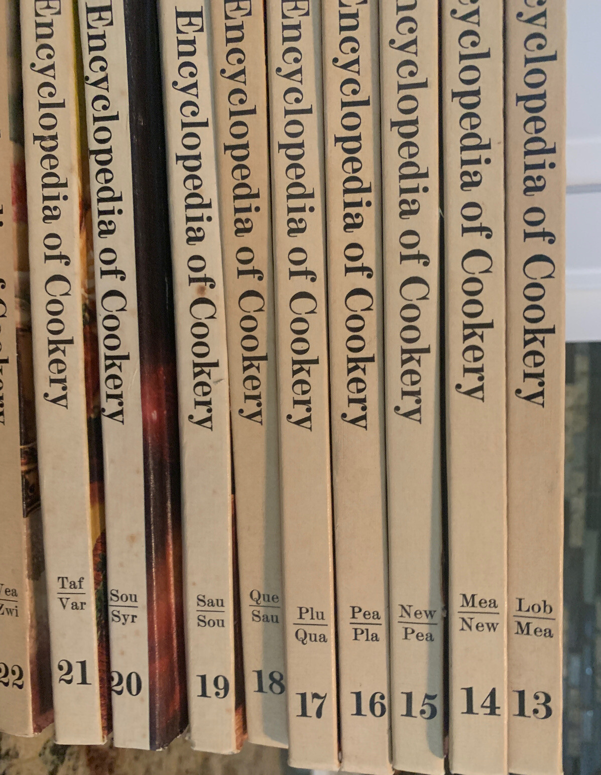 Women’s Day Encyclopedia of Cookery 21 Volumes Vintage 1966 1974 Cookbooks (l)