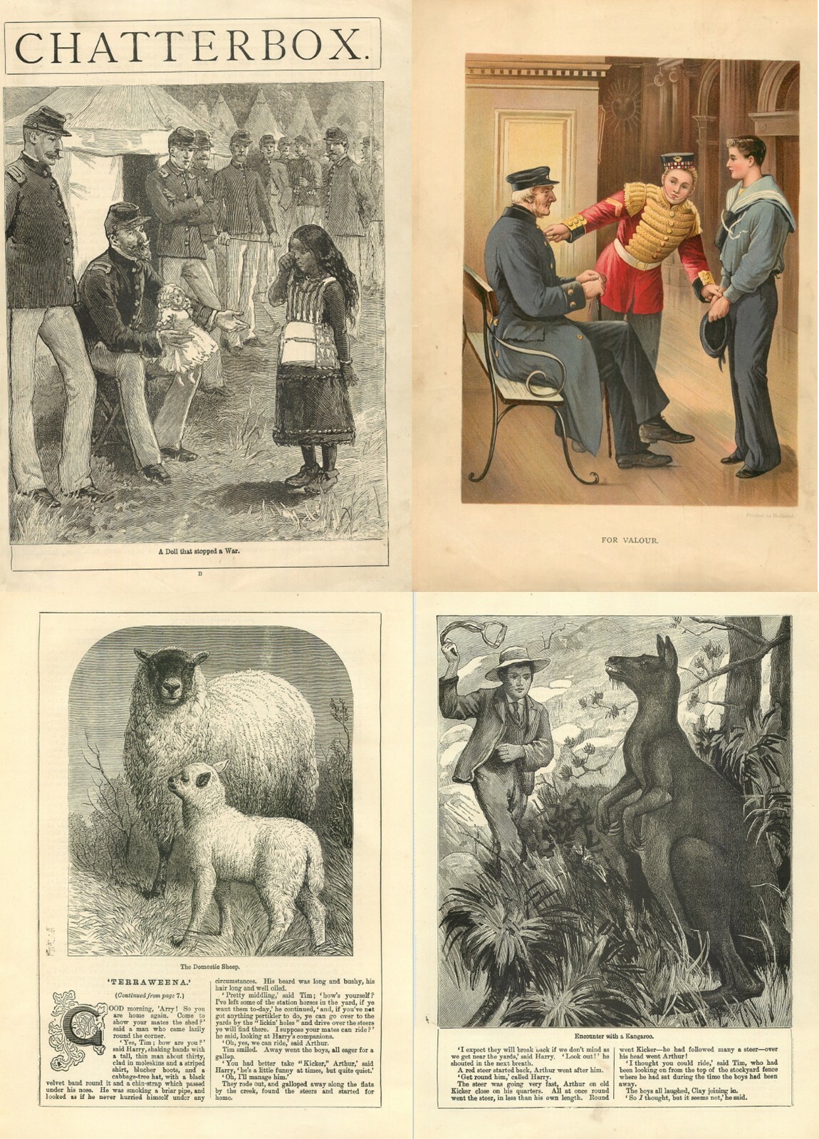 Chatterbox, Vol.4 (1898-1905) – Old Rare Illustrated Victorian Magazine on DVD