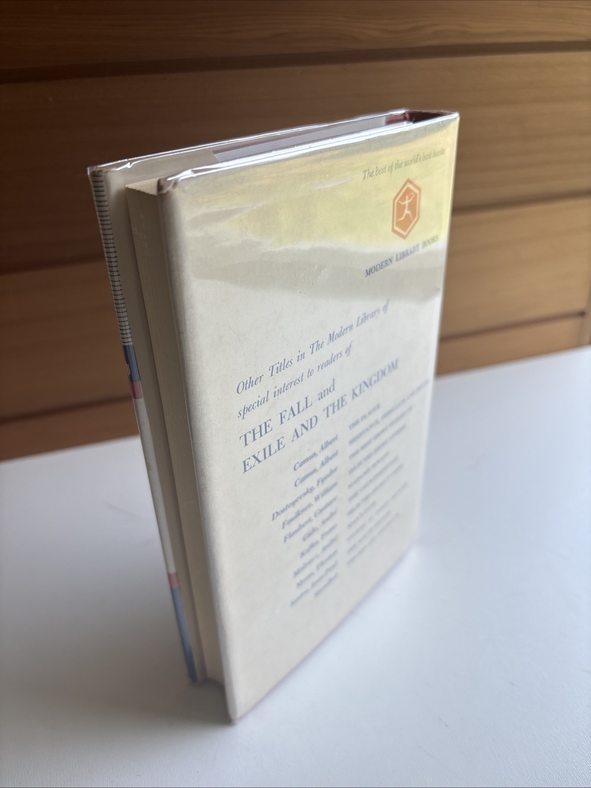 Albert Camus, The Fall & Exile and the Kingdom, vintage Modern Library (1960s)
