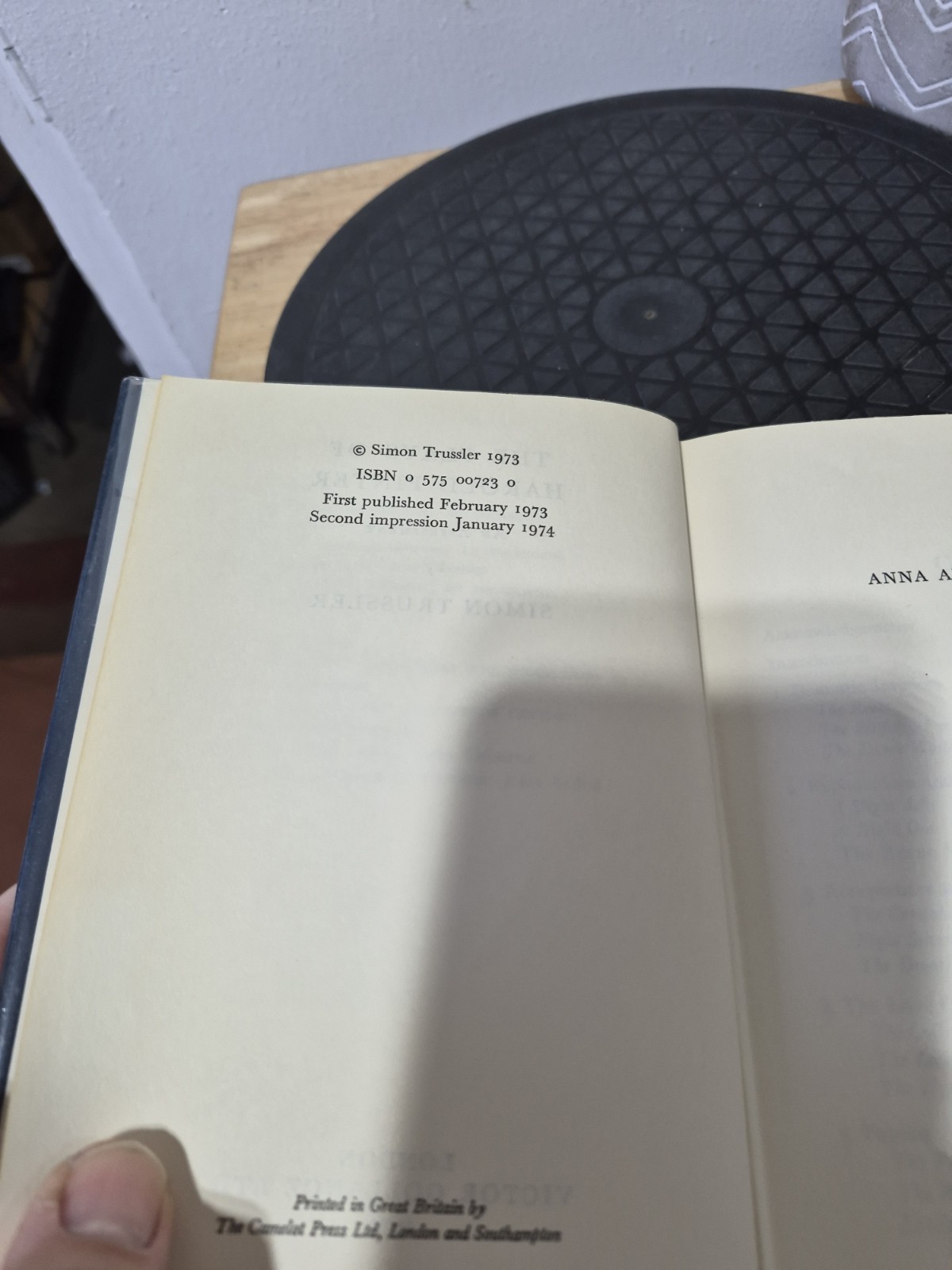 The Plays of Harold Pinter An Assessment by Simon Trussler 1974 Hardcover