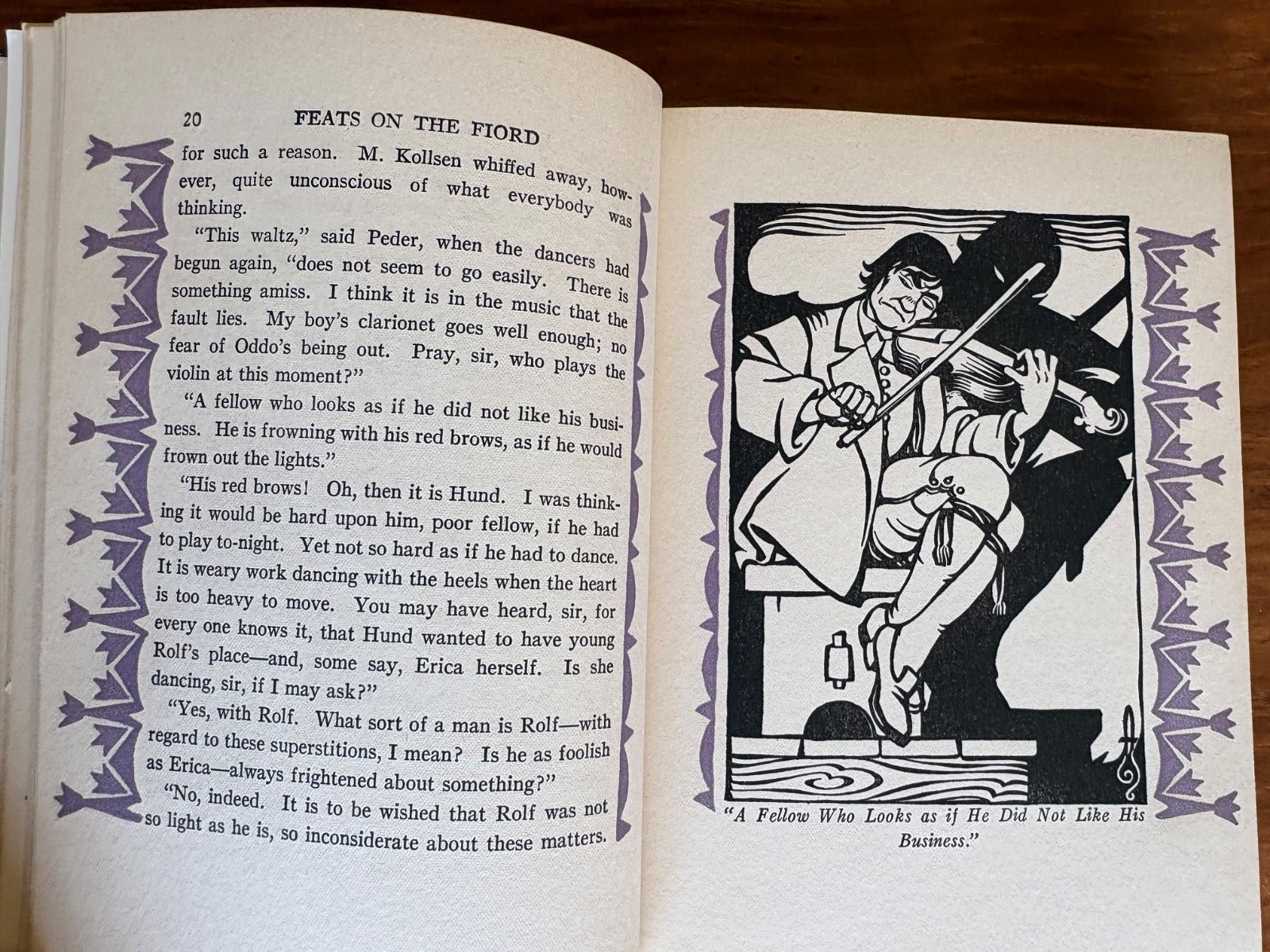 MARTINEAU: FEATS ON THE FIORD ILLUSTRATED BY BORIS ARTZYBASHEFF 1924 HC 1ST ED.