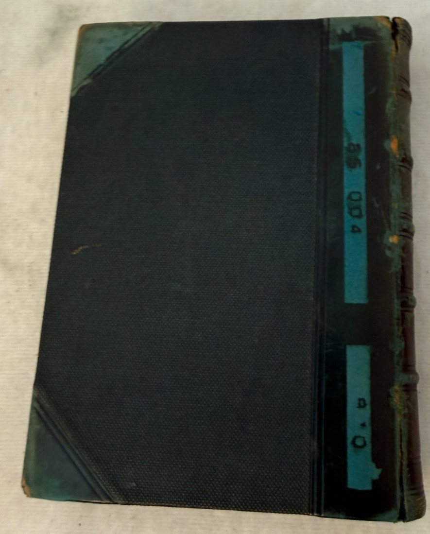 EPIGRAMMATA Martial Latin 1867 Leipzig Holze HC Vtg Half Leather Poetry