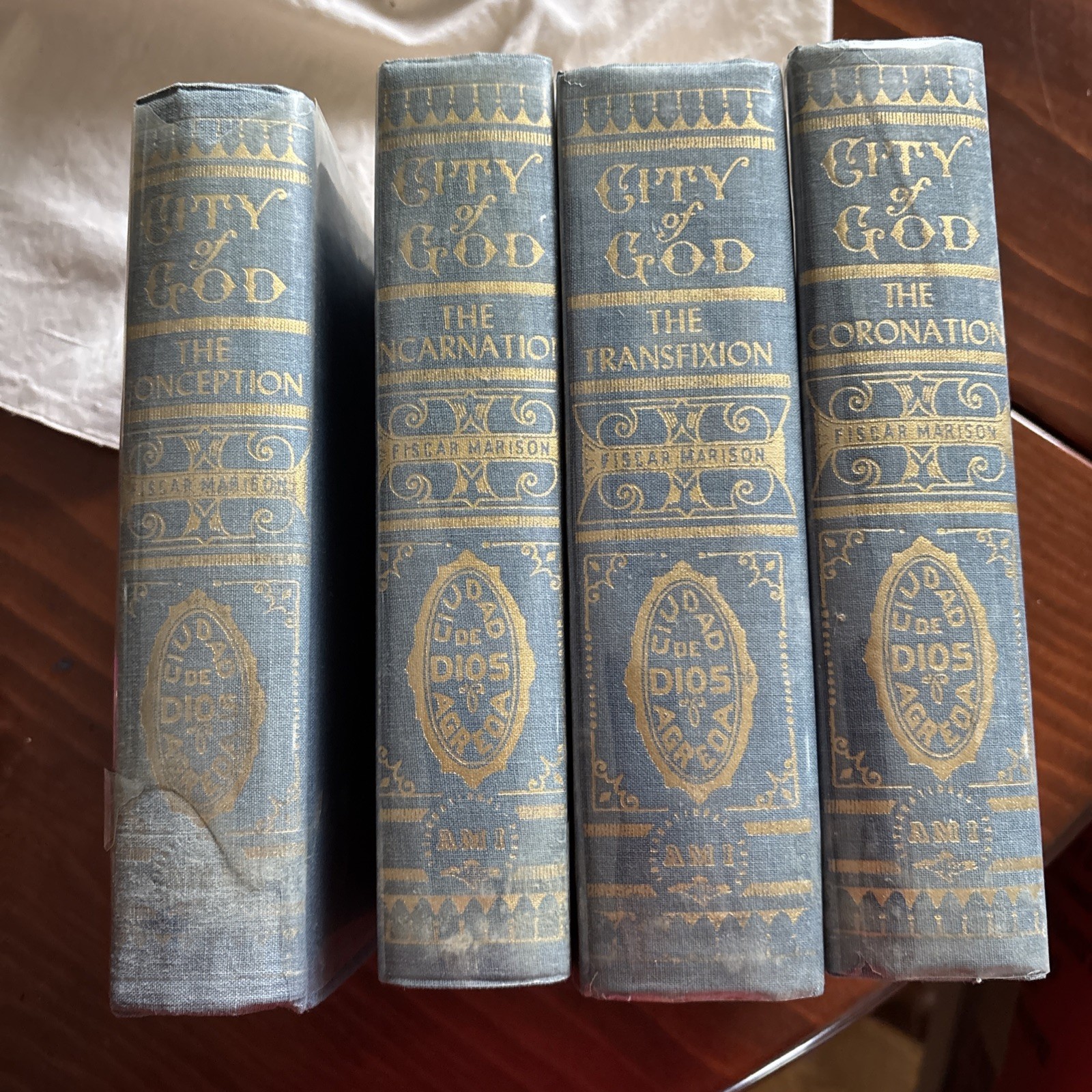 City Of God Books Set 4 Volumes 1971