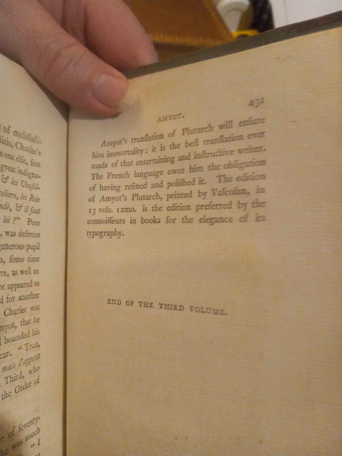 1798 ANECDOTES OF DISTINGUISHED PERSONS OF THE 15TH TO 18TH CENT ILLUST V 3 ONLY