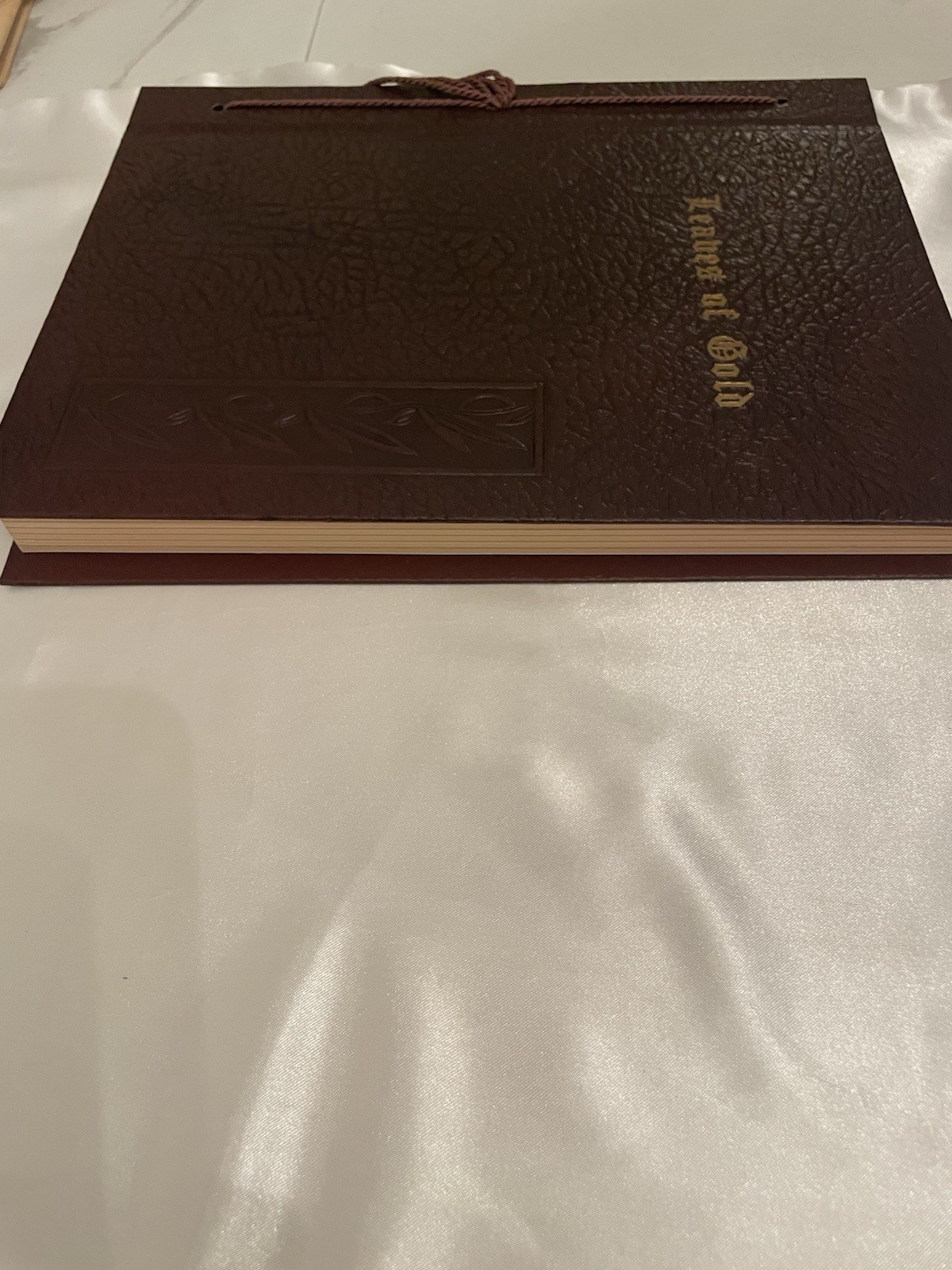 VTG Leaves Of Gold Hard Copy Book Revised Edition COSLETT PUBLISHING COMPANY